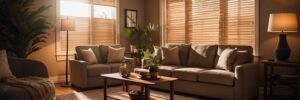 A living room with two couches and a coffee table.