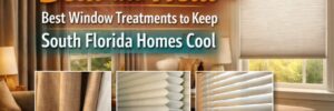 Beat the Heat: Best Window Treatments to Keep South Florida Homes Cool