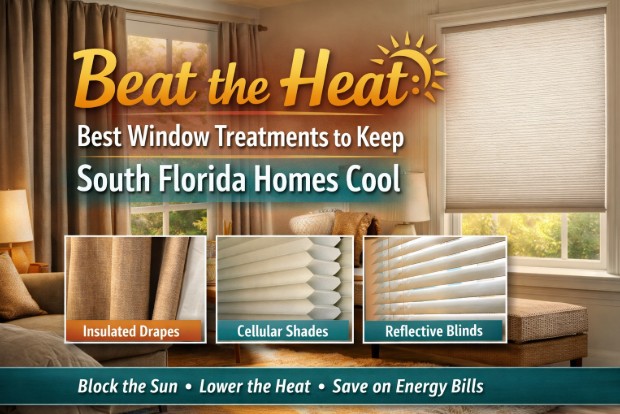 Beat the Heat: Best Window Treatments to Keep South Florida Homes Cool