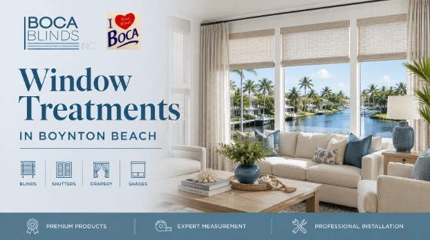 Window Treatments in Boynton Beach — Gated Community Cluster | Boca Blinds