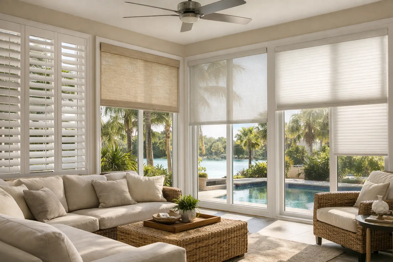 Best Shades for Sunrooms in South Florida