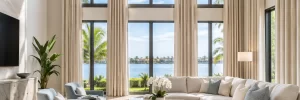 Draperies for Tall Windows That Fit Beautifully