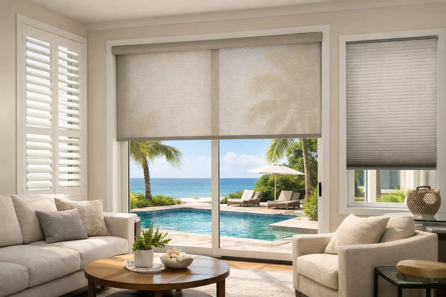 Sun Blocking Window Treatments for South Florida